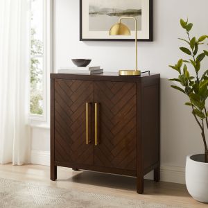 Crosley Furniture - Darcy Accent Cabinet Dark Brown - CF3124-BR
