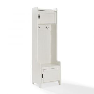 Crosley Furniture - Fremont Entryway Tower in Distressed White - CF6016-WH