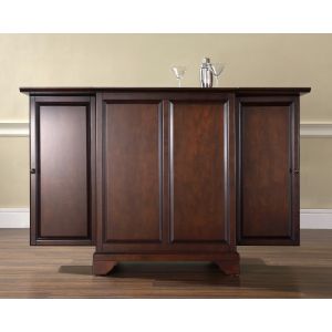 Crosley Furniture - Lafayette Expandable Bar Cabinet in Vintage Mahogany Finish - KF40001BMA