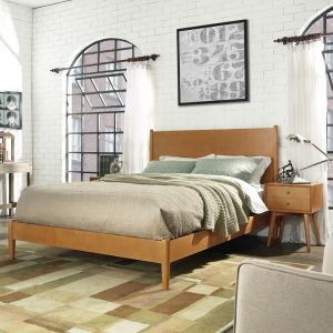 Crosley Furniture - Landon King Bedset in Acorn - KF726001AC