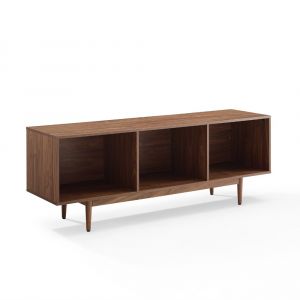 Crosley Furniture - Liam Large Record Storage Console Cabinet Walnut - CF1115-WA