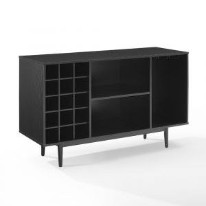 Crosley Furniture - Liam Wine Storage Sideboard Black - CF4211-BK