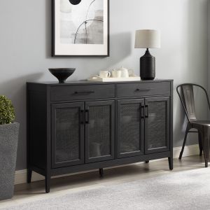 Crosley Furniture - Milo Sideboard Black - CF4215-BK