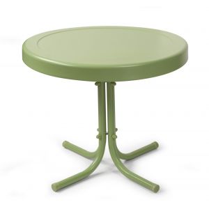 Crosley Furniture - Retro Metal Side Table in Oasis Green - CO1011A-GR_CLOSEOUT