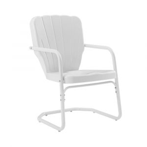 Crosley Furniture - Ridgeland Metal Chair - (Set of 2) - CO1031-WH