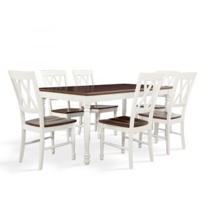 Crosley Furniture - Shelby 7Pc Dining Set - KF20001-WH