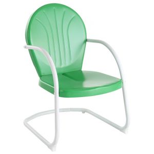 Crosley Furniture - Griffith Metal Chair in Grasshopper Green Finish - CO1001A-GR