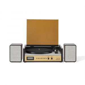Crosley Radio - Coda Record Player With Speakers In Black - CR7017B-BK