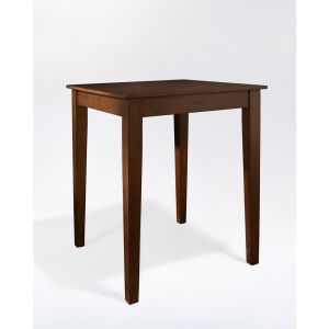 Crosley Furniture - Tapered Leg Pub Table in Vintage Mahogany Finish. - KD20002MA