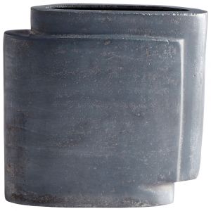 Cyan Design - A Step Up Vase in Zinc - Small - 08957