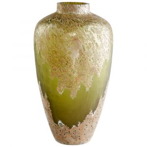 Cyan Design - Alkali Vase in Forest Stone - Medium - 10845