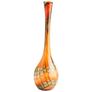 Cyan Design - Atu Vase in Orange - Medium - 07795