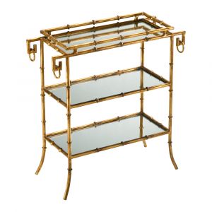 Cyan Design - Bamboo Tray Table in Gold - 04208