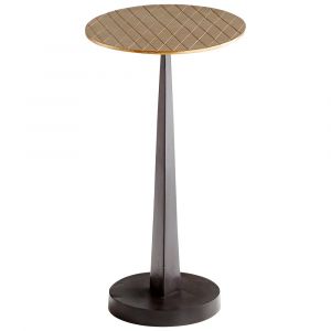 Cyan Design - Beauvais Side Table in Aged Brass and Black - 10731
