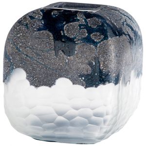 Cyan Design - Bosco Vase in Blue and White - Large - 10899