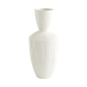 Cyan Design - Bravo Vase in White - Large - 11209
