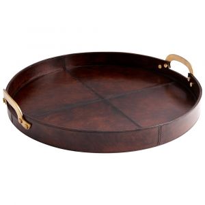 Cyan Design - Bryant Tray in Brown - Extra Large - 06975