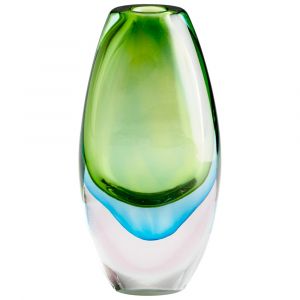 Cyan Design - Canica Vase in Blue and Green - Large - 10024