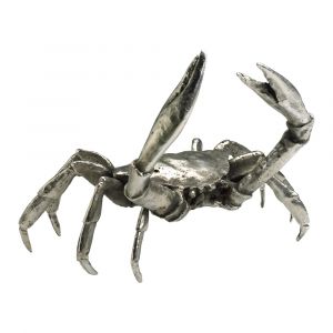 Cyan Design - Crab in Silver Leaf - Large - 01897