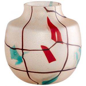 Cyan Design - Cuzco Vase in Amber - Medium - 10860