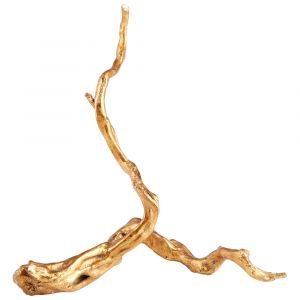 Cyan Design - Drifting Sculpture in Gold - Medium - 09132