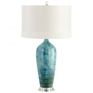 Cyan Design - Elysia Table Lamp in Blue Glaze - 05212