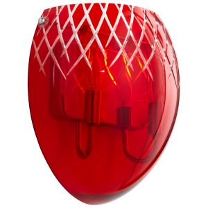 Cyan Design - Etched Sconce 2-Light in Red - 07642 - CLOSEOUT