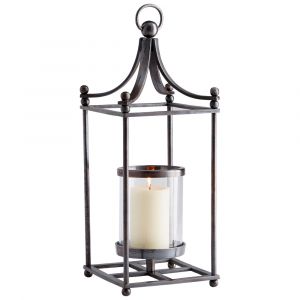 Cyan Design - Foxboro Candleholder in Dark Copper - Small - 10175
