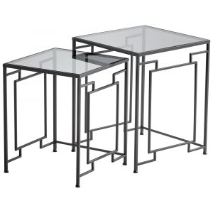 Cyan Design - Galleria Nesting Tables in Noir - 11042