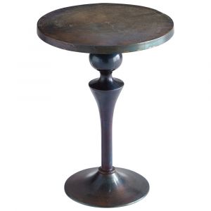 Cyan Design - Gully Side Table in Bronze and Blue - Small - 08297