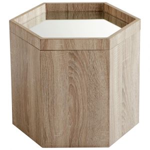 Cyan Design - Honeycomb Tray Table in Oak Veneer - Small - 09886