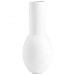 Cyan Design - Impressive Impression Vase in Matte White - Large - 10538