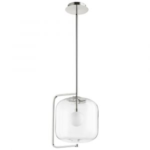 Cyan Design - Isotope Pendant in Polished Nickel - 10556