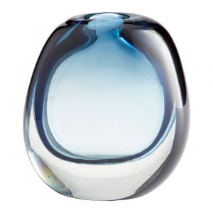 Cyan Design - Jacinta Vase in Blue - Medium - 10486