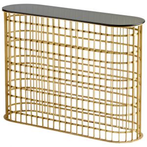 Cyan Design - Kingdom Console Table in Antique Brass - 10779