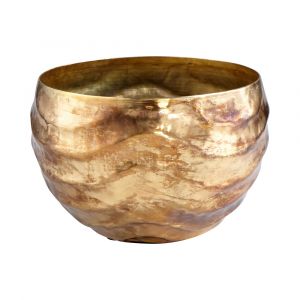 Cyan Design - Lexham Vase in Gold - Medium - 09954