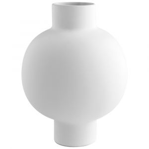 Cyan Design - Libra Vase in White - Small - 10916