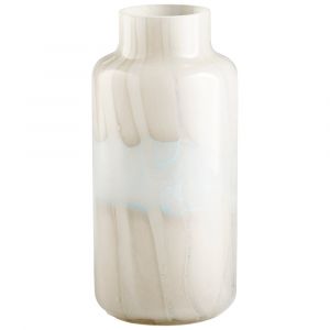 Cyan Design - Lucerne Vase in Tan and Aqua - Large - 11078