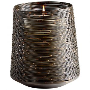 Cyan Design - Luniana Candleholder in Antique Black - Extra Large - 09701