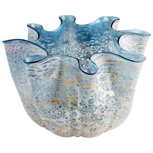 Cyan Design - Meduse Vase in Blue - Large - 10879