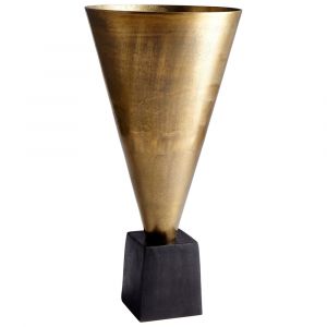 Cyan Design - Mega Vase in Antique Brass - Large - 08906
