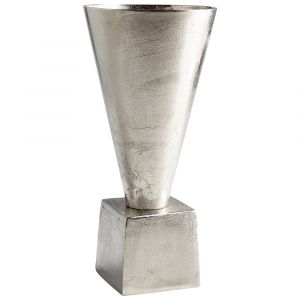 Cyan Design - Mega Vase in Nickel - Small - 08904
