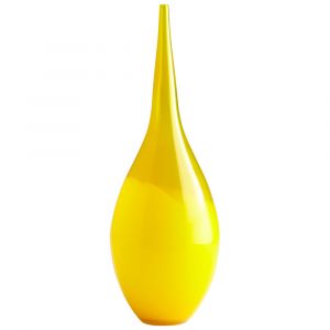 Cyan Design - Moonbeam Vase in Yellow - Large - 04058
