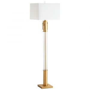 Cyan Design - Palazzo Floor Lamp in Aged Brass - 10546