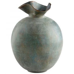Cyan Design - Pluto Vase in Gold Patina - Medium - 09631