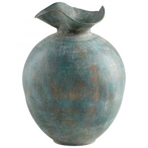 Cyan Design - Pluto Vase in Gold Patina - Small - 09630