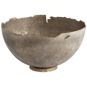 Cyan Design - Pompeii Bowl in Whitewashed - Medium - 07959