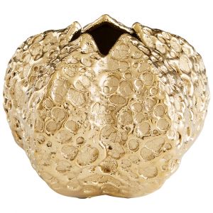 Cyan Design - Pores Vase in Gold - Small - 10800