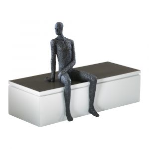 Cyan Design - Posing Man Shelf Decor in Old World - 01902