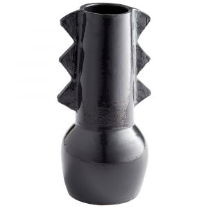 Cyan Design - Potteri Vase in Black - Medium - 10665